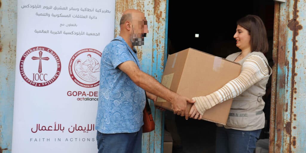 UMCOR partner delivers aid to earthquake survivors.