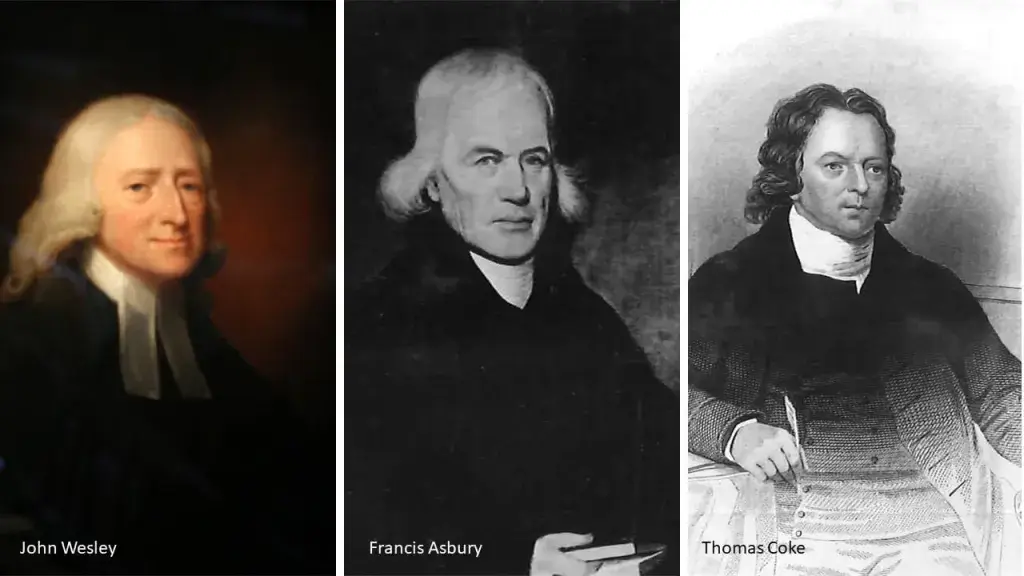 John Wesley, Francis Asbury and Thomas Coke