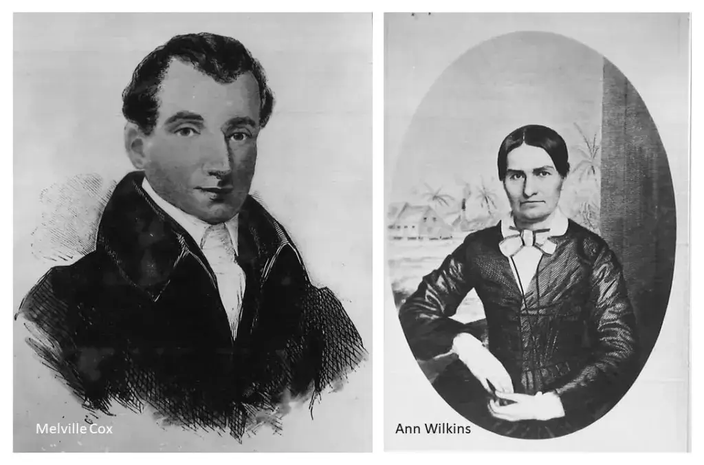 Melville Cox and Ann Wilkins