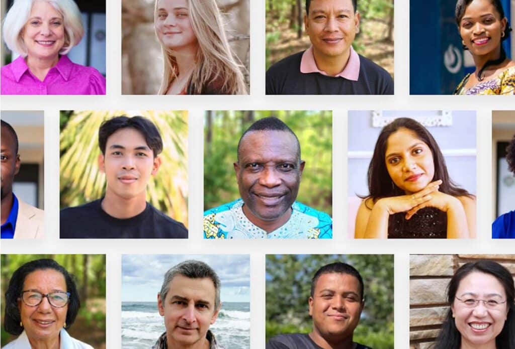 collage of missionary photos