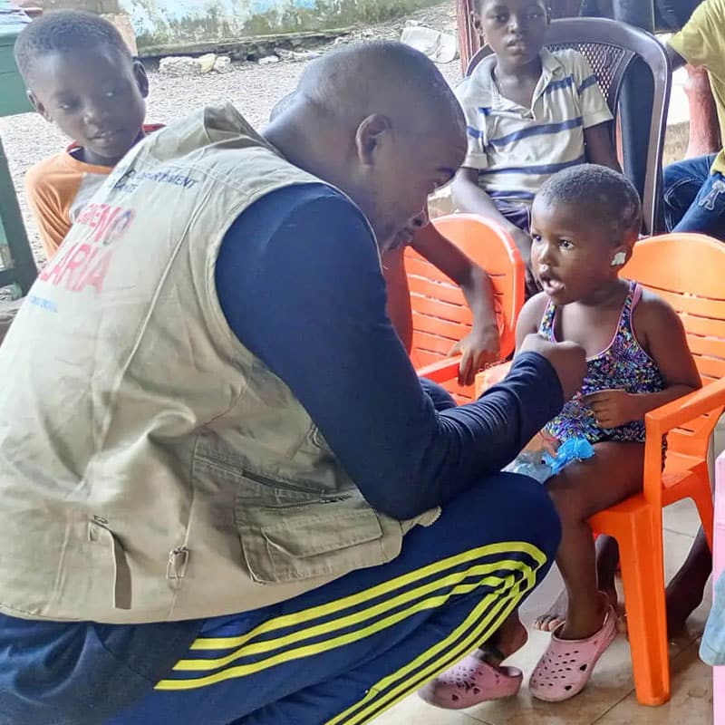 The health board in the Central Congo Episcopal Area increased malaria awareness by collaborating with community leaders, traditional practitioners, and church leaders to promote malaria education in the communities, churches, and schools. (Photo: Central Congo UMC Health Board)